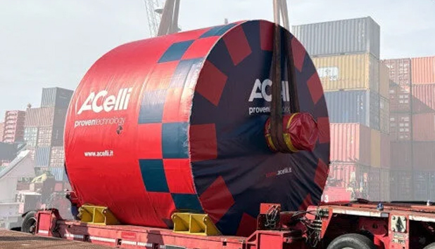 A.Celli ships a new iDEAL® FORGED Yankee Dryer to Grupo Corporativo Papelera